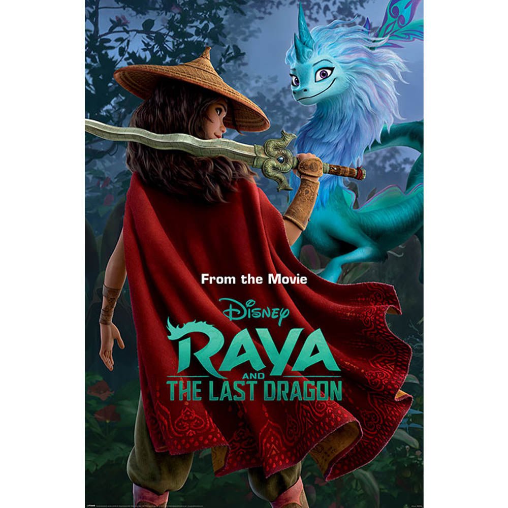 RAYA AND THE LAST DRAGON ラーヤと龍の王国 - Warrior in the Wild / ポスター - PGS